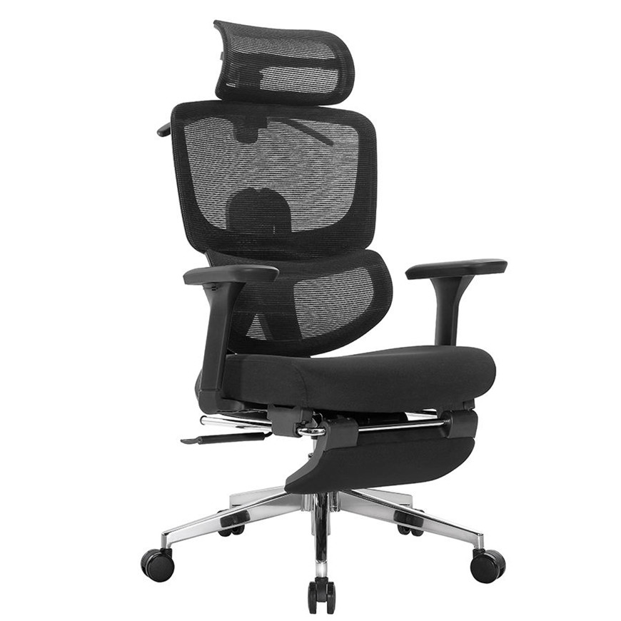 Ergonomic office chair with footrest Ergonomic office chair with footrest