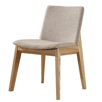 N-C3037 Simple Dining Chairs Fabric Chairs
