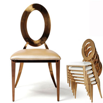 Gold Banquet Chairs N-138