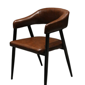 N-C3026 Industrial Metal Dining Chairs