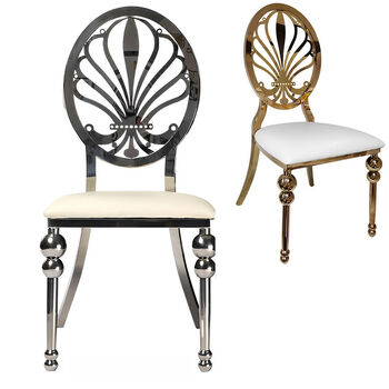 N-140 Silver Wedding Chairs Durable Dining Chairs